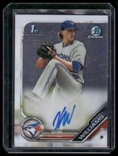 2019 Bowman Draft Chrome Picks Autograph Kendall Williams #CDA-KW card