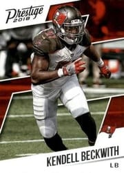 2018 Panini Prestige Base Set Kendell Beckwith #24 card
