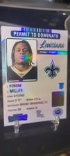 2023 Panini Contenders Permit to Dominate Kendre Miller #22 card