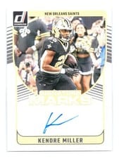 2024 Donruss Signature Marks Kendre Miller #SMA-KMI card