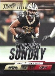 2024 Panini Prestige Any Given Sunday Kendre Miller #AGS-KMR card