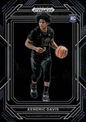 2023 Panini Prizm Draft Picks Base Set Kendric Davis #36 card