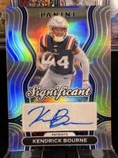 2024 Panini Prizm Significant Signatures Kendrick Bourne #SS-KBE card