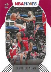 2020-21 Hoops Base Set Kendrick Nunn #53 card