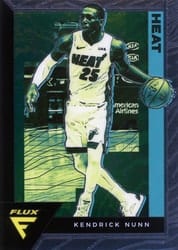 2020-21 Panini Flux Base Set Kendrick Nunn #92 card