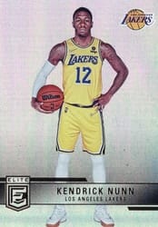 2021-22 Donruss Elite Base Set Kendrick Nunn #184 card