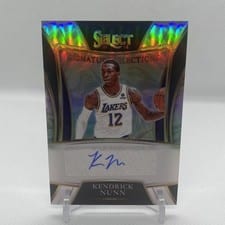 2021-22 Panini Select Signature Selections Kendrick Nunn #SS-KDN card