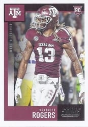 2020 Score Base Set Kendrick Rogers #384 card