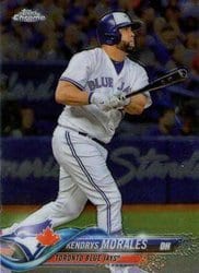 2018 Topps Chrome Base Set Kendrys Morales #85 card
