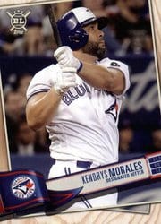 2019 Topps Big League Base Set Kendrys Morales #314 card
