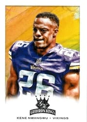 2021 Panini Chronicles Gridiron Kings Kene Nwangwu #GK-20 card
