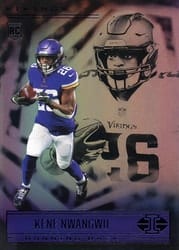 2021 Panini Illusions Base Set Kene Nwangwu #91 card
