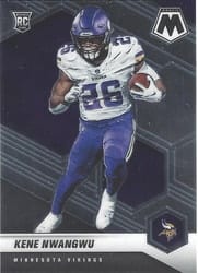 2021 Panini Mosaic Base Set Kene Nwangwu #334 card