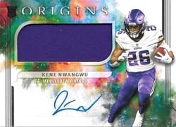 2021 Panini Origins Base Set Kene Nwangwu #184 card