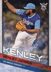 2018 Topps Big League Base Set Kenley Jansen #256b card
