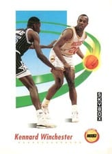 1991-92 SkyBox Base Set Kennard Winchester #109 card