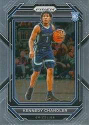 2022-23 Panini Prizm Base Set Kennedy Chandler #235 card