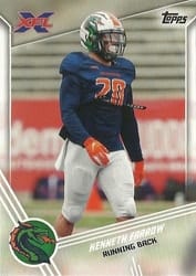 2020 Topps XFL Base Set Kenneth Farrow #8 card