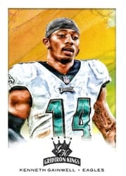 2021 Panini Chronicles Gridiron Kings Kenneth Gainwell #GK-15 card