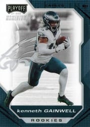 2021 Panini Chronicles Playoff Momentum Rookies Kenneth Gainwell #PMR-32 card