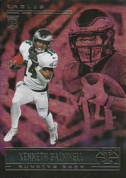2021 Panini Illusions Base Set Kenneth Gainwell #97 card