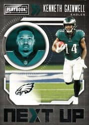 2021 Panini Playbook Next Up Kenneth Gainwell #NXT-KGA card