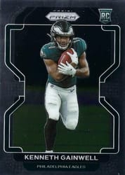 2021 Panini Prizm Base Set Kenneth Gainwell #369 card