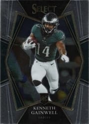 2021 Panini Select Base Set Kenneth Gainwell #181 card