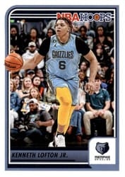 2023-24 Hoops Base Set Kenneth Lofton Jr. #75 card