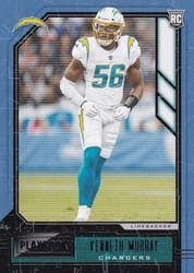 2020 Panini Playbook Base Set Kenneth Murray #149 card