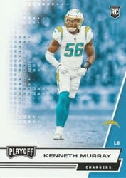 2020 Panini Playoff Base Set Kenneth Murray #283 card
