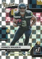 2022 Donruss The Rookies Kenneth Walker III #TR-18 card
