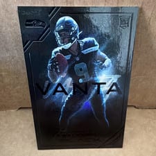 2022 Panini Black Vanta Kenneth Walker III #VNTA-20 card