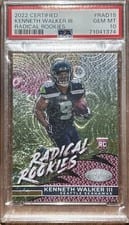 2022 Panini Certified Radical Rookies Kenneth Walker III #RAD-15 card