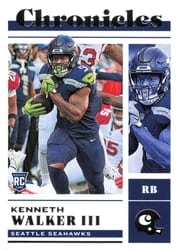 2022 Panini Chronicles Base Set Kenneth Walker III #42 card