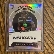 2022 Panini Classics Classic Beginnings Kenneth Walker III #CB-7 card