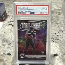 2022 Panini Mosaic Storm Chasers Kenneth Walker III #SC-19 card
