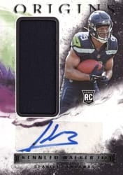 2022 Panini Origins Base Set Kenneth Walker III #158 card
