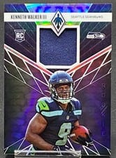 2022 Panini Phoenix Rookie Memorabilia Kenneth Walker III #RME-17 card