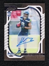 2022 Panini Playbook Signatures Kenneth Walker III #118 card