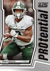 2022 Score PROtential Kenneth Walker III #P-KW card