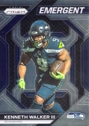 2023 Panini Prizm Emergent Kenneth Walker III #14 card