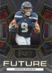 2023 Panini Select Select Future Kenneth Walker III #18 card