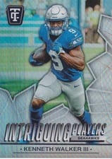 2024 Panini Totally Certified Intriguing Players Kenneth Walker III #13 card