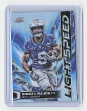 2025 Topps Cosmic Chrome Light Speed Kenneth Walker III #LS-21 card