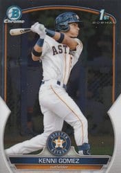 2023 Bowman Chrome Prospects Kenni Gomez #BCP-40 card