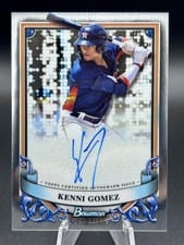 2024 Bowman Sterling Prospect Autographs Kenni Gomez #PA-KG card