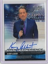 2024-25 Upper Deck Credentials Arena Experience Autographs Kenny Albert #AE-KA card