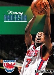 1992-93 SkyBox Base Set Kenny Anderson #151 card