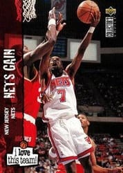 1995-96 Collector's Choice Base Set Kenny Anderson #382 card